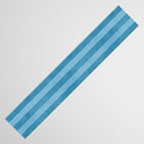 STRIPES - 004 - blue Table Runner Gallery Image 3