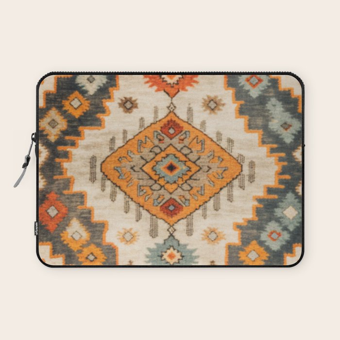 Southwestern Rustic Bohemian Design Laptop Sleeve Gallery Image 1