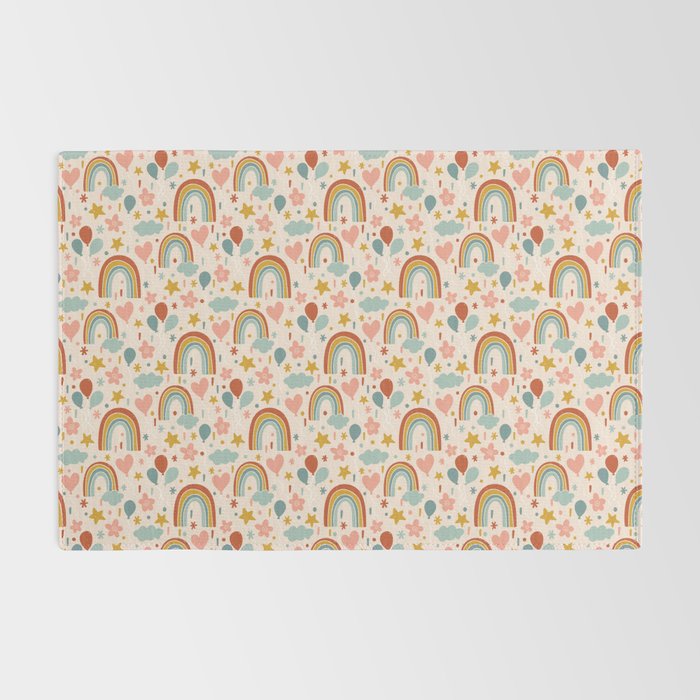 Rainbow Party Theme Rug Gallery Image 2