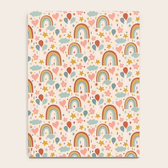 Rainbow Party Theme Notebook Gallery Image 4
