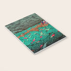 Antique Japanese Woodblock Print East Asian Art  Hasui Shiba Benten Pond Notebook Gallery Image 3