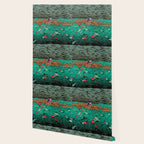 Antique Japanese Woodblock Print East Asian Art  Hasui Shiba Benten Pond Wallpaper Gallery Image 2