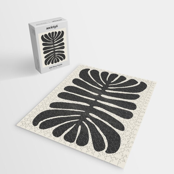 Sea Leaf: Noir Jigsaw Puzzle Gallery Image 2