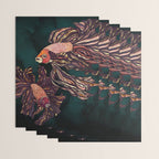 Metallic Betta Fish II Wrapping Paper Gallery Image 3