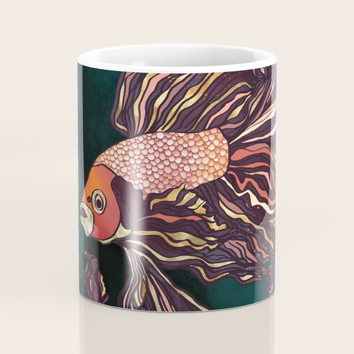 Metallic Betta Fish II Coffee Mug Gallery Image 4