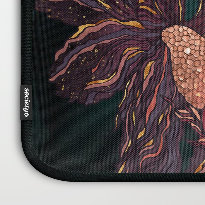 Metallic Betta Fish II Laptop Sleeve Gallery Image 3