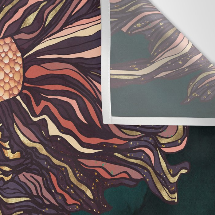 Metallic Betta Fish II Wall Tapestry Gallery Image 3