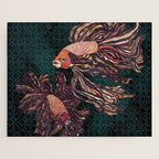 Metallic Betta Fish II Jigsaw Puzzle Gallery Image 1