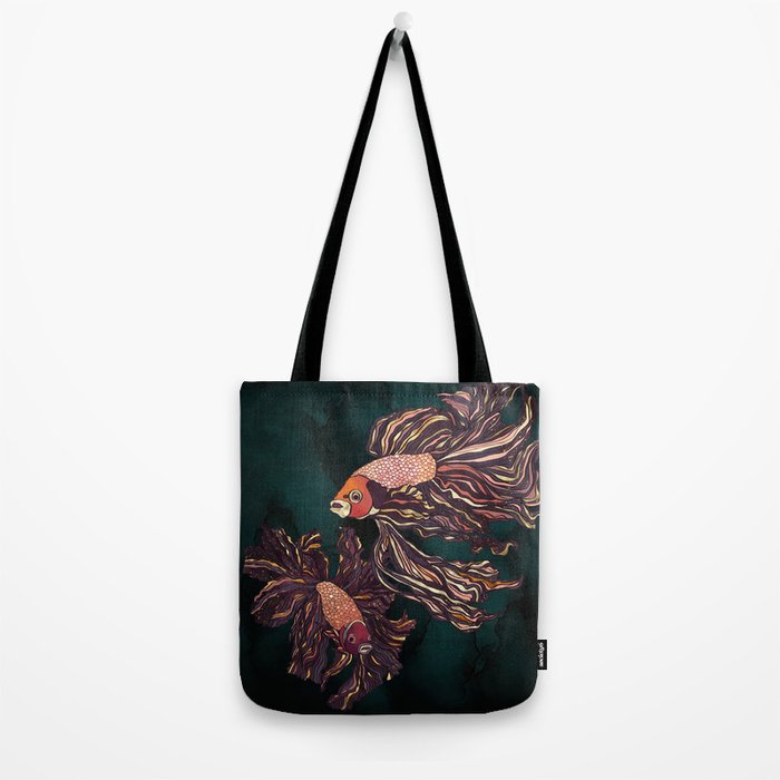 Metallic Betta Fish II Tote Bag Gallery Image 2