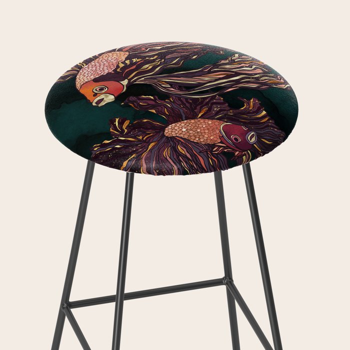 Metallic Betta Fish II Stool Gallery Image 2