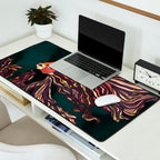 Metallic Betta Fish II Desk Mat Gallery Image 2