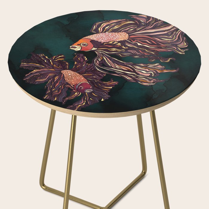 Metallic Betta Fish II Side Table Gallery Image 2