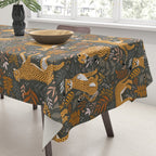 Wild Cheetah Pattern II - Autumn Tablecloth Gallery Image 3