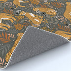 Wild Cheetah Pattern II - Autumn Rug Gallery Image 4
