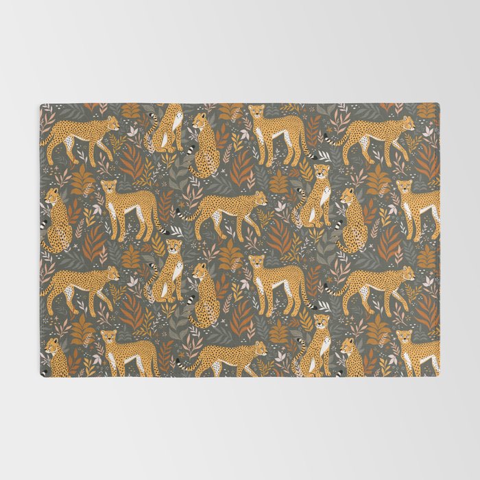 Wild Cheetah Pattern II - Autumn Rug Gallery Image 2