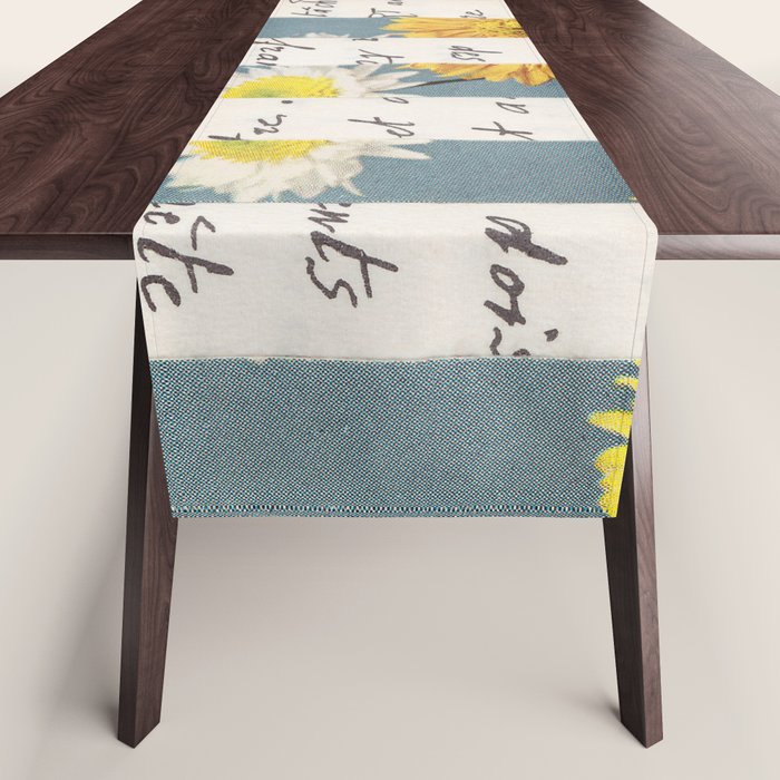 Bunch of Flowers #2 Table Runner Gallery Image 1