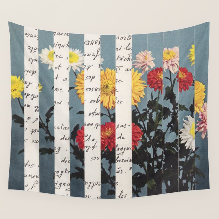 Bunch of Flowers #2 Wall Tapestry Gallery Image 4