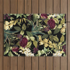 Dark Garden VIII Outdoor Rug Gallery Image 1