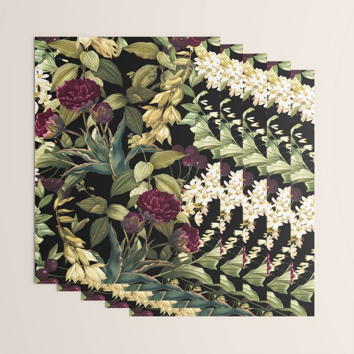 Dark Garden VIII Wrapping Paper Gallery Image 3