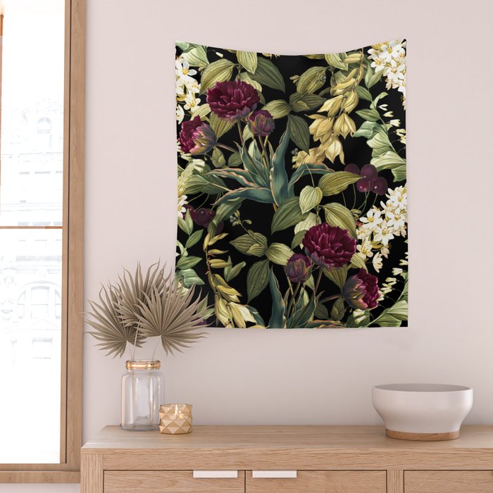 Dark Garden VIII Wall Tapestry Gallery Image 2