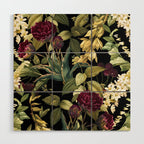 Dark Garden VIII Wood Wall Art Gallery Image 1