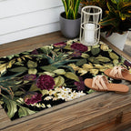 Dark Garden VIII Outdoor Rug Gallery Image 2