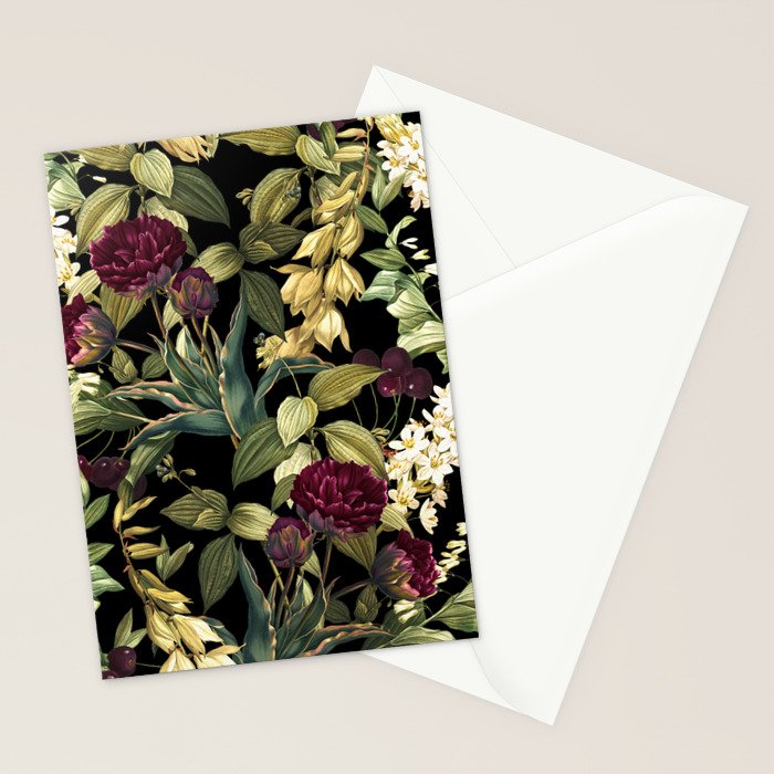 Dark Garden VIII Stationery Card Gallery Image 2