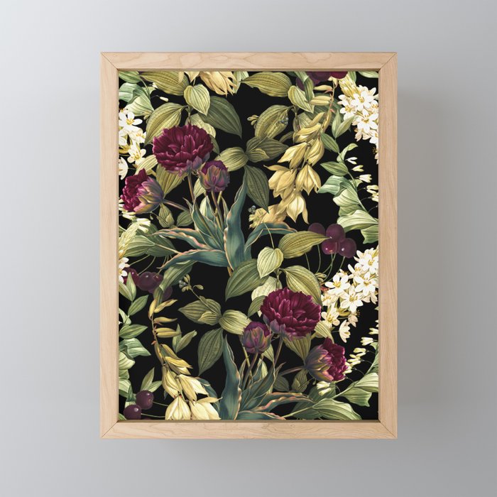 Dark Garden VIII Mini Art Print Gallery Image 1