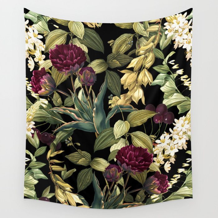 Dark Garden VIII Wall Tapestry Gallery Image 4