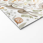 Enchanted Magical Midnight Forest Animals V Welcome Mat Gallery Image 2