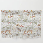 Enchanted Magical Midnight Forest Animals V Wall Hanging Gallery Image 1