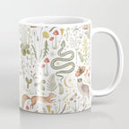 Enchanted Magical Midnight Forest Animals V Coffee Mug Gallery Image 1