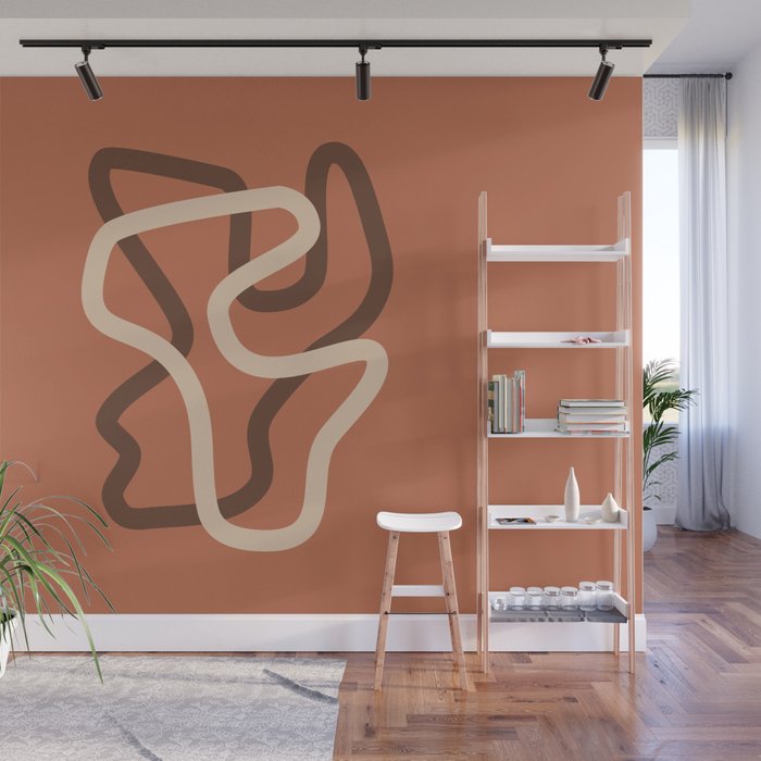 Abstract 03D Wall Mural Gallery Image 1
