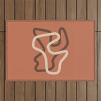 Abstract 03D Outdoor Rug Gallery Image 1