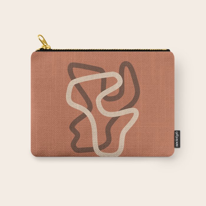 Abstract 03D Carry All Pouch Gallery Image 1