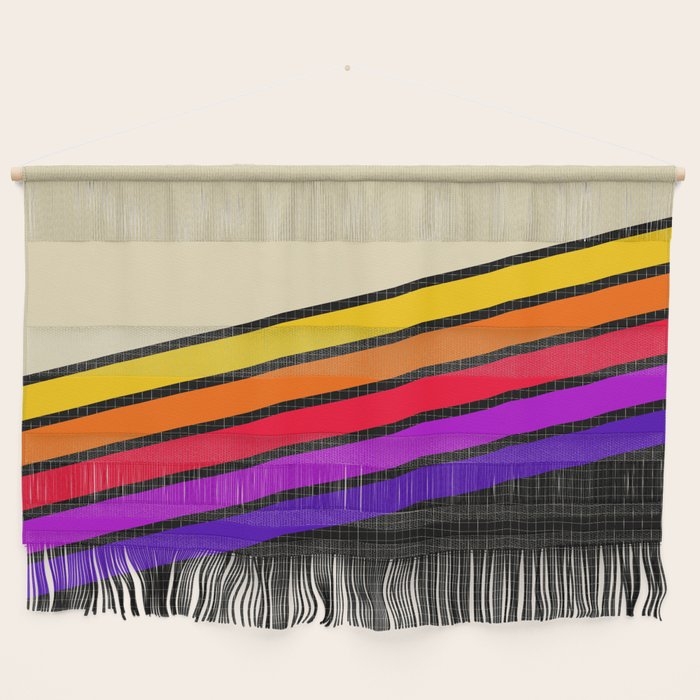 VHS pattern design 1 - 80s / 90s Retro Wall Hanging Gallery Image 1