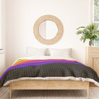 VHS pattern design 1 - 80s / 90s Retro Duvet Cover Gallery Image 3