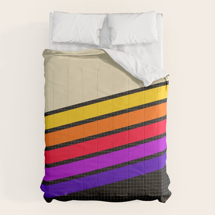 VHS pattern design 1 - 80s / 90s Retro Comforter Gallery Image 1