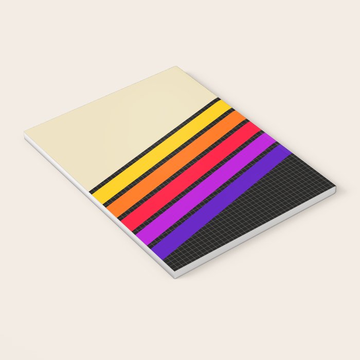 VHS pattern design 1 - 80s / 90s Retro Notebook Gallery Image 3