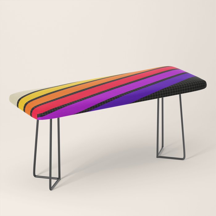 VHS pattern design 1 - 80s / 90s Retro Bench Gallery Image 1