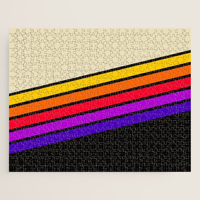 VHS pattern design 1 - 80s / 90s Retro Jigsaw Puzzle Gallery Image 1