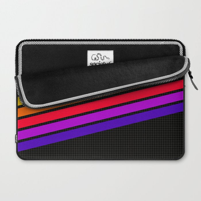 VHS pattern design 1 - 80s / 90s Retro Laptop Sleeve Gallery Image 2