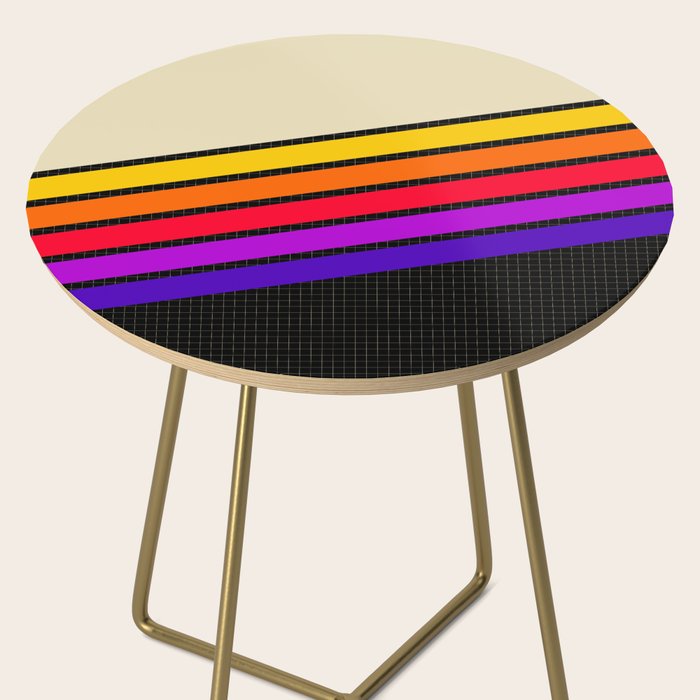 VHS pattern design 1 - 80s / 90s Retro Side Table Gallery Image 2