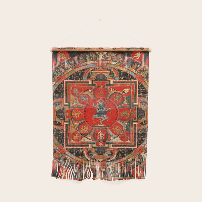 Shri Hevajra Nine Deity Manadala Wall Hanging Gallery Image 1