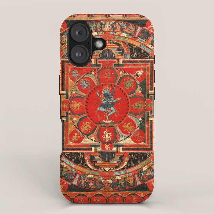 Shri Hevajra Nine Deity Manadala iPhone Case Gallery Image 1