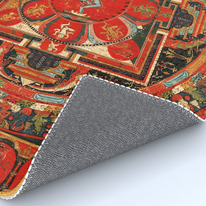 Shri Hevajra Nine Deity Manadala Rug Gallery Image 4