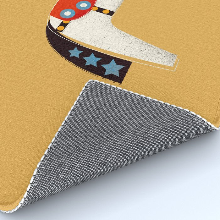Festive Pony - illustration Rug Gallery Image 4