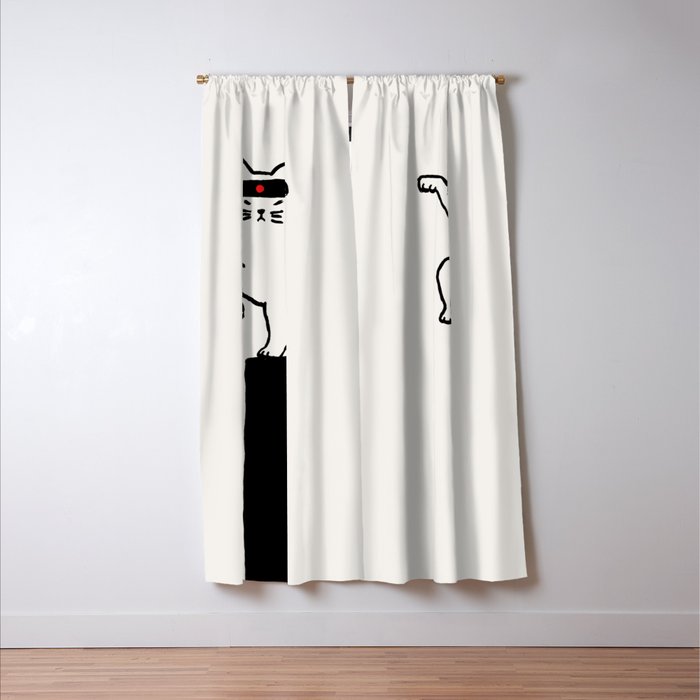 Cute and deadly Window Curtain Gallery Image 3