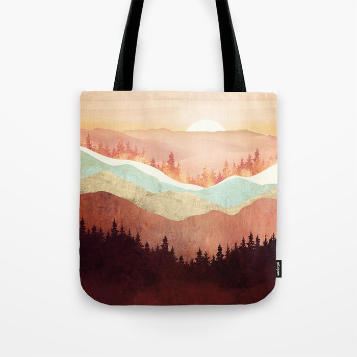 Amber Vista Tote Bag Gallery Image 1
