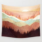 Amber Vista Wall Tapestry Gallery Image 4
